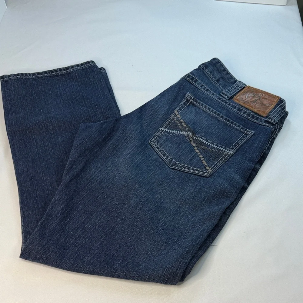 Men's Bootcut Jeans in Classic Blue